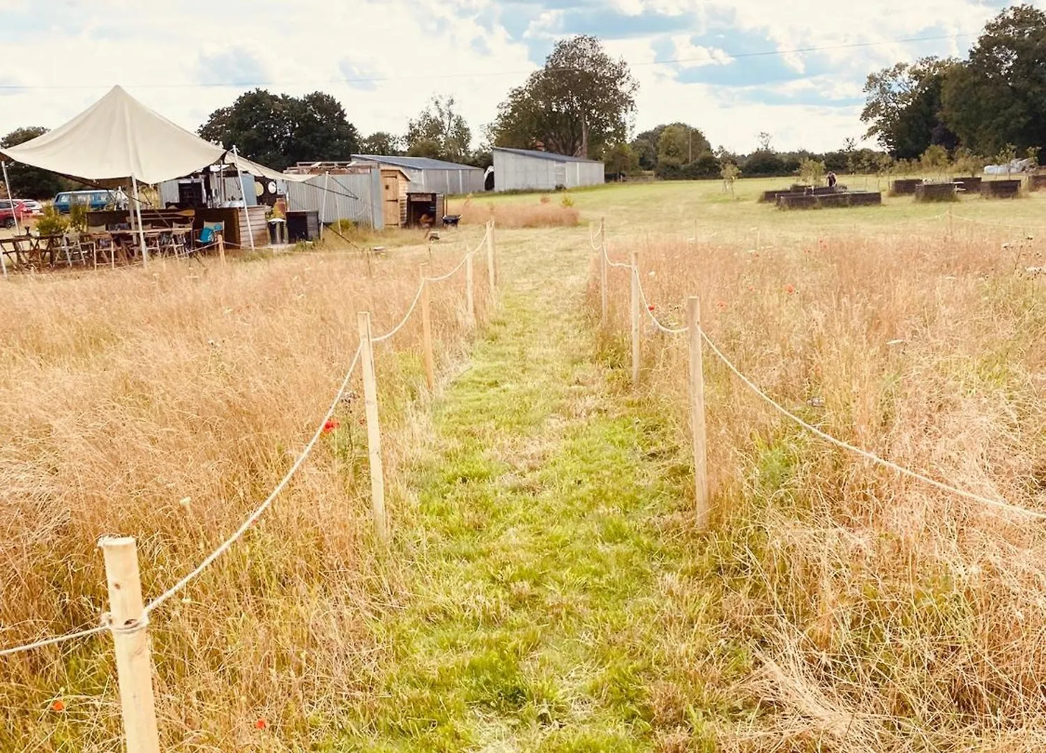 Campeggio Fen Meadows Glamping - Luxury Cabins And Bell Tents Cambridge